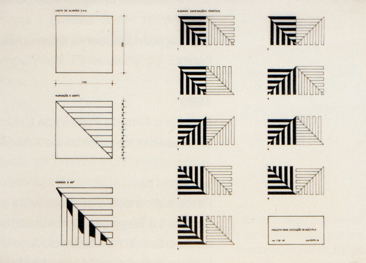 Projeto para execução de MÚLTIPLO, 1950/79