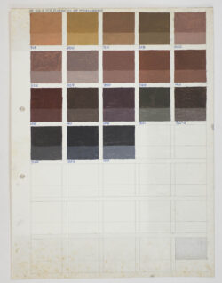 Tabela de cores