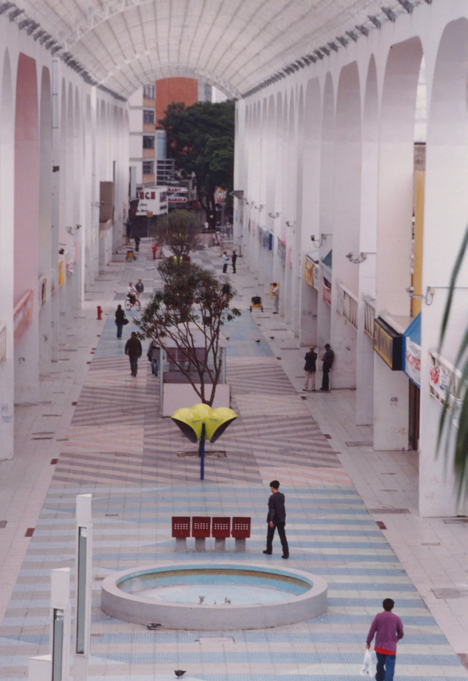 Calçadão da Rua Coronel Oliveira Lima, desenhado por Sacilotto, 2000