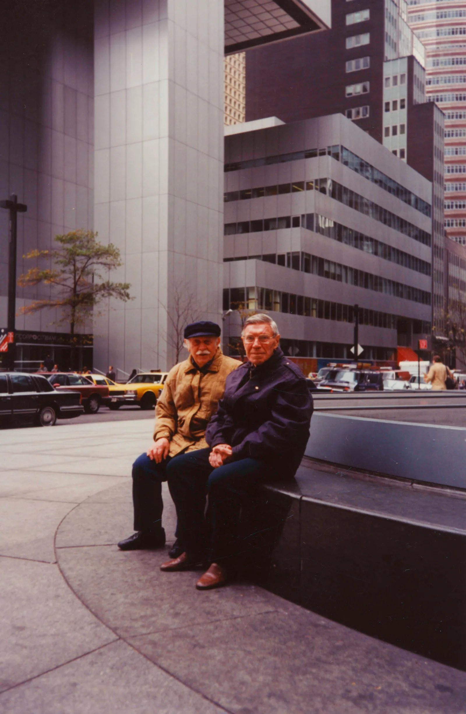 Sacilotto e Hércules Barsotti. Nova York, 1995