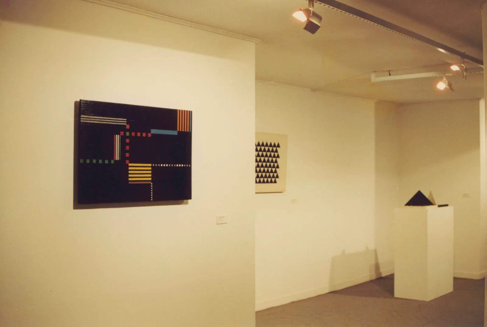 Obras de Sacilotto na 1ª Bienal de Artes Visuais do Mercosul em Porto Alegre, 1997