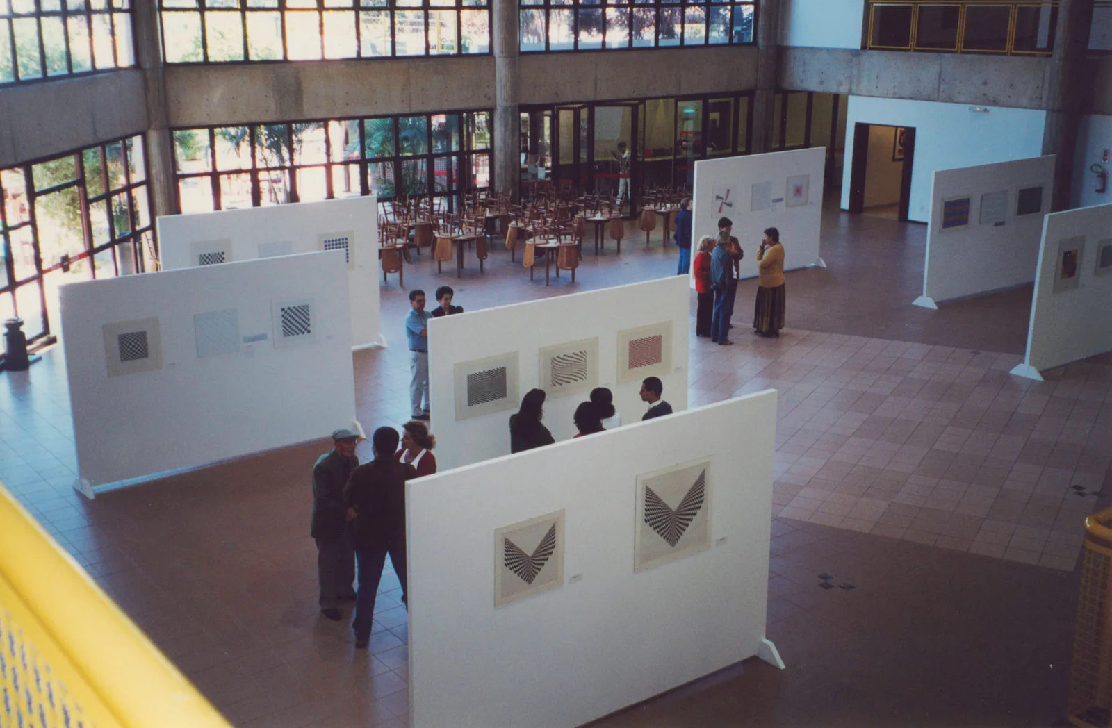 Exposição "Sacilotto - obra gravada completa" no Sesc São Carlos, em maio de 2001