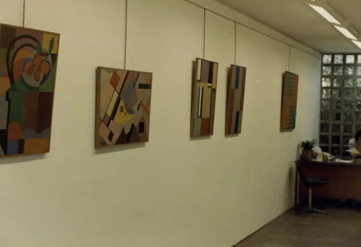 Exposição individual de Luiz Sacilotto, Galeria Millan, São Paulo, SP, 1988