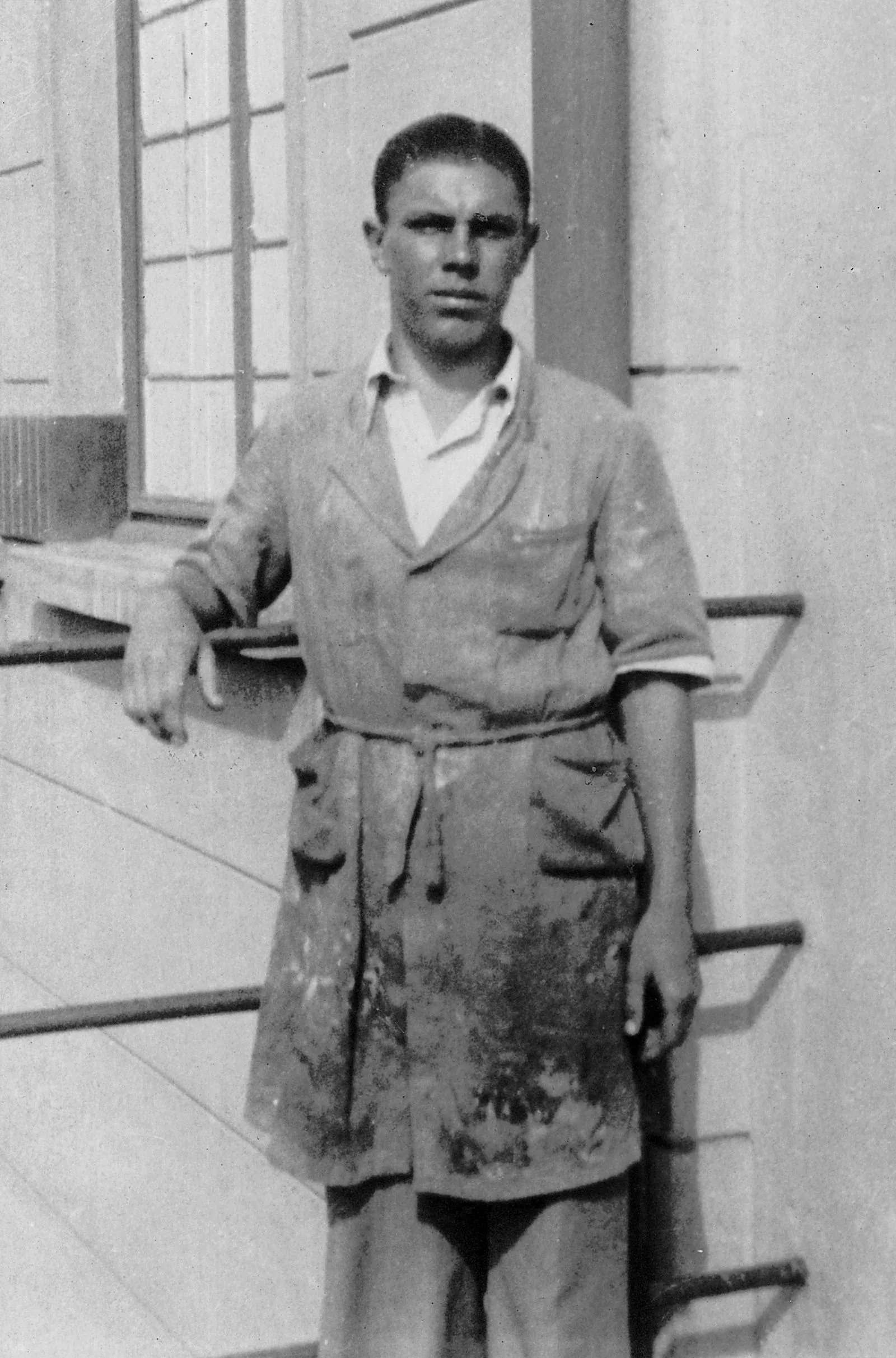 Em 1942, no Instituto Profissional Masculino, em São Paulo, SP