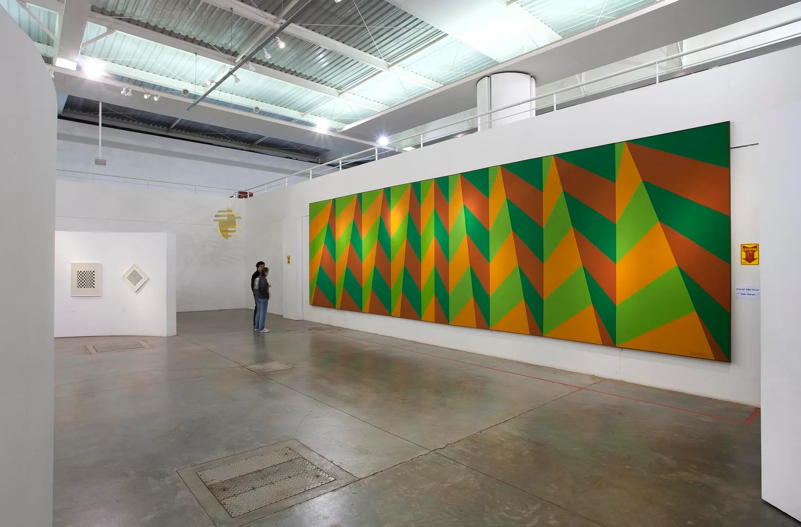 . Exposição Luiz Sacilotto – Operário da forma, na Sabina – Escola Parque do Conhecimento, Santo André, SP, 2007