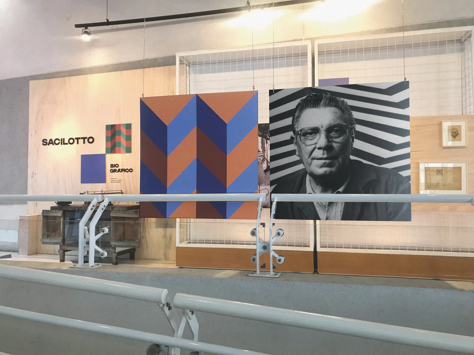 Exposição "Sacilotto biográfico", Sesc Santo André, 2025